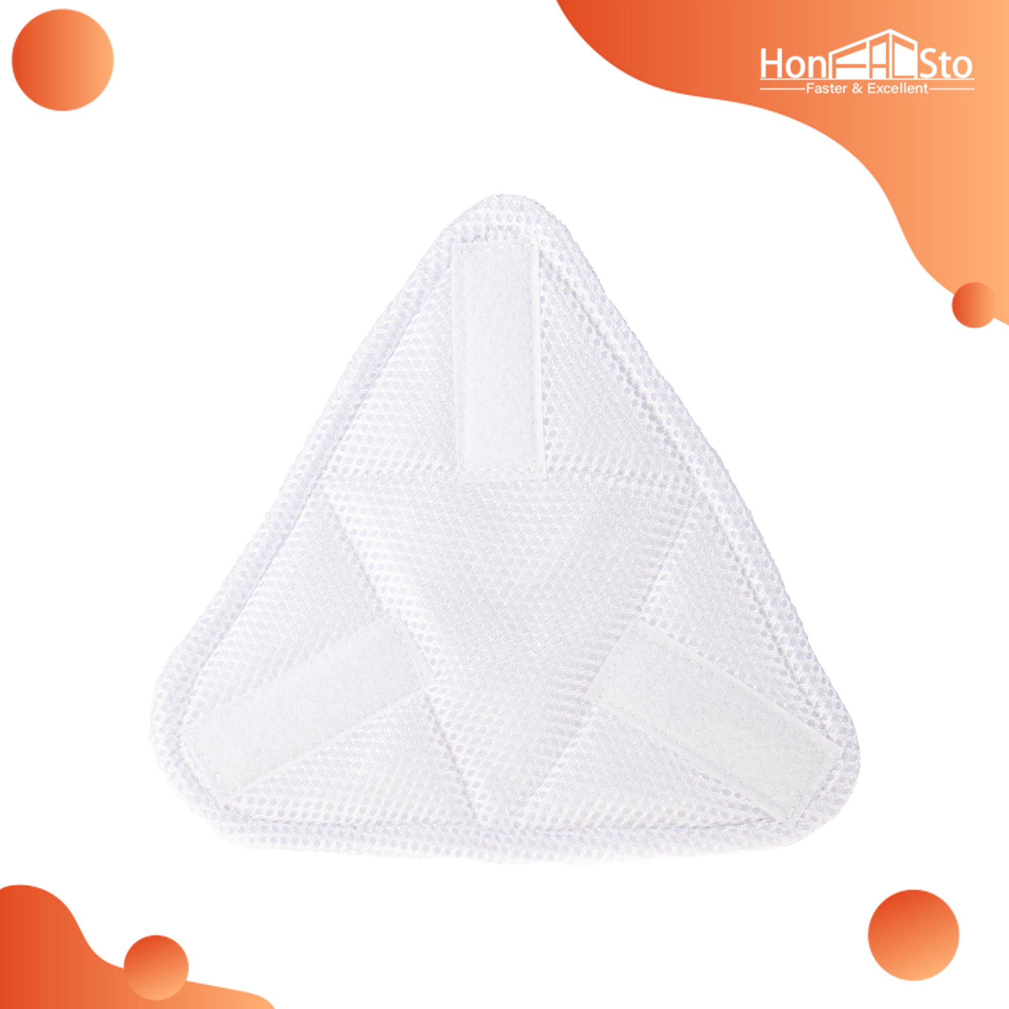 LTWHOME Washable Microfibre Replacement Pads Suitable for Holme Steam Mop (Pack of 6)