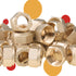 LTWFITTING 12MM OD Brass Compression Nut, Brass Compression Fitting (Pack of 50)