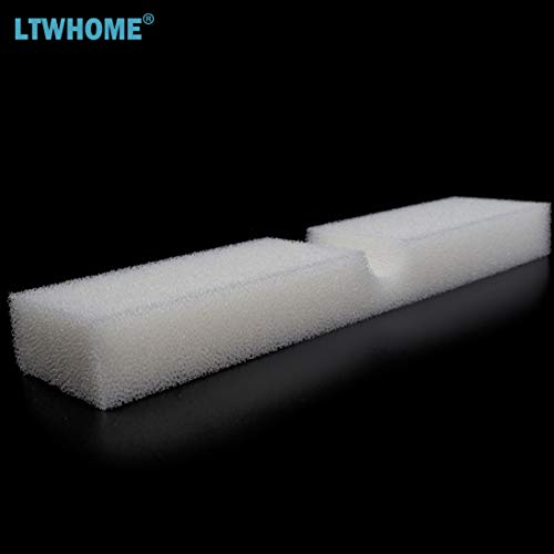 LTWHOME Foam Filter Pads Suitable For Fluval FX5 and FX6 (Pack of 12)