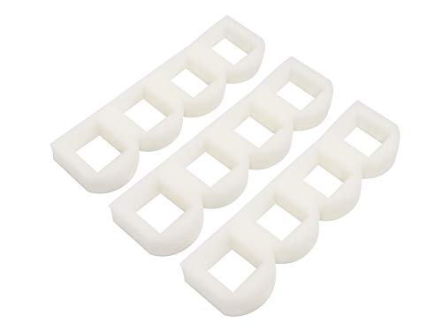 LTWHOME Replacement Foam Filter Compatible with Drinkwell Stainless Steel 360, Lotus, Avalon, and Pagoda (Pack of 12)