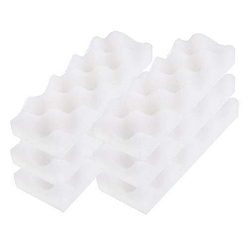 LTWHOME Bio Foam Filter Pads Fit for Fluval Bio-Foam Max 07 Canister Filter 206/207 & 306/307 (Pack of 6)