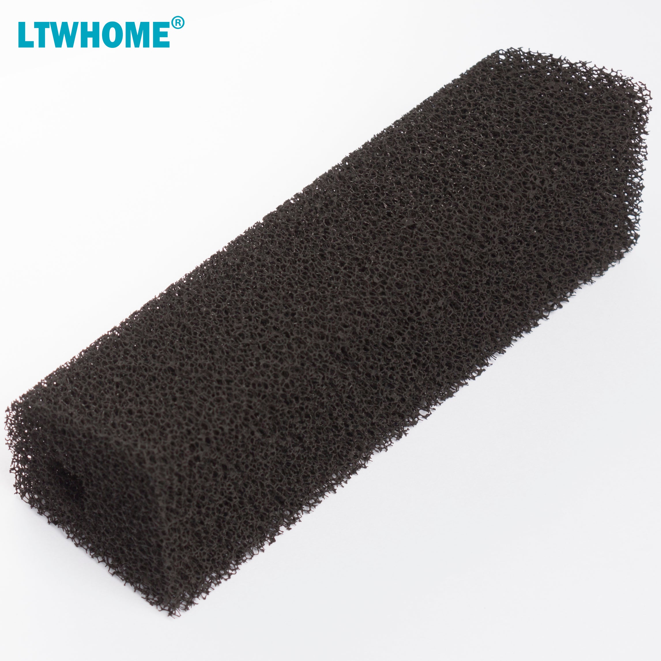 LTWHOME Design Aquarium Active Carbon Sponges Compatible with Ferplast Bluclear 05 Sponges Fit for Bluwave Internal Filter (Pack of 6)