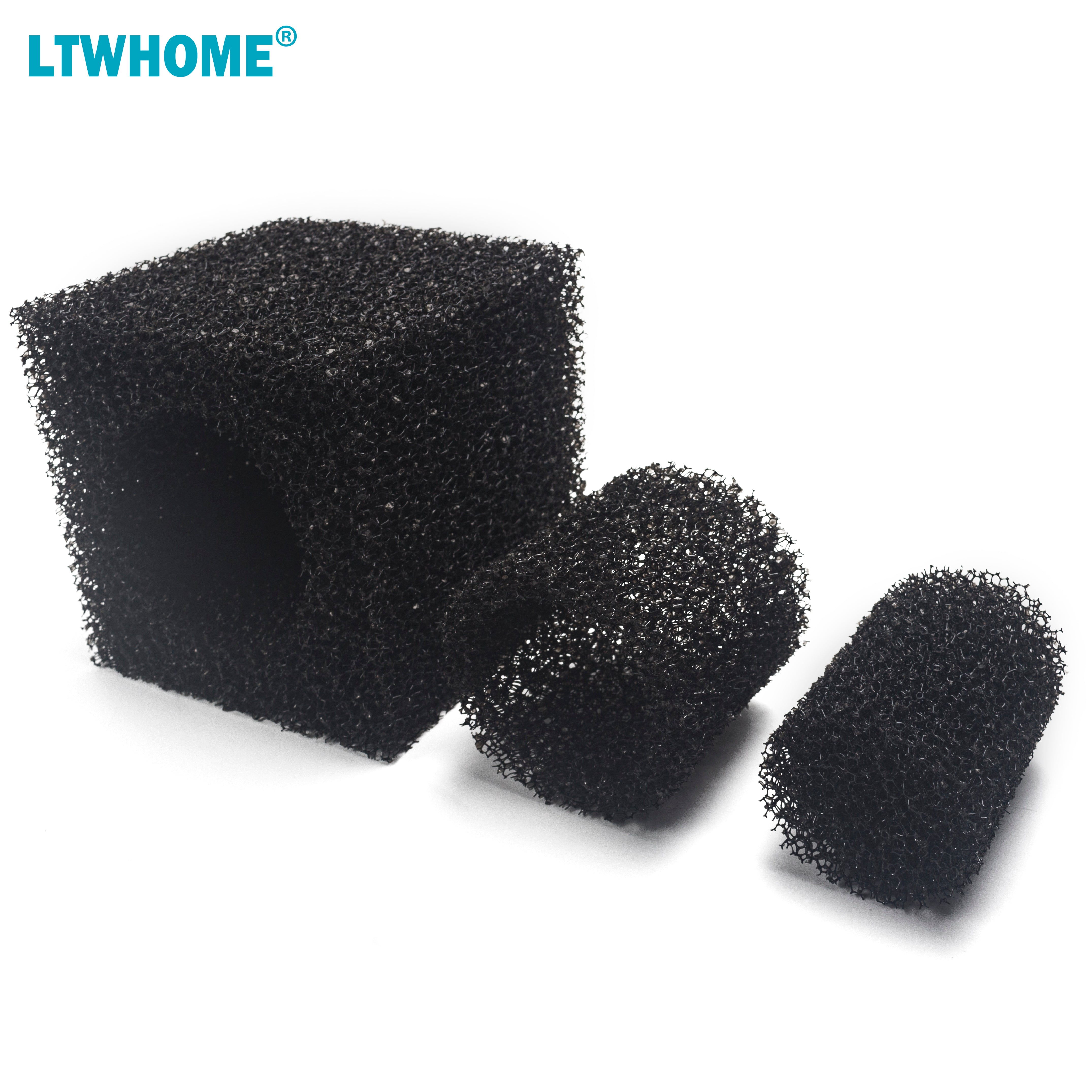 LTWHOME 6 Inch Inch Coarse Pond Filter Foam Cube Block Pump Pre Filter Sponge(Pack of 3)