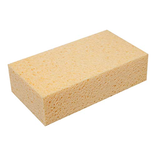 LTWHOME Extra Large Natural Cellulose Sponges 7-1/2 Inch x 4 Inch x 2 Inch Non-Scratch Durable Cleaning Sponges(Pack of 12)