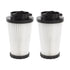 LTWHOME Hepa Filters Suitable for Dirt Devil Dynamite Vacuum F-2 (Pack of 2)