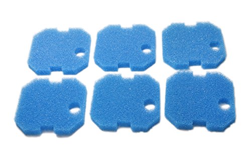 LTWHOME Replacement Blue Coarse Filter Pad Compatible with Professional 2222/2324 and Experience 150/250/250T (Pack of 6)