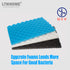 LTWHOME Fish Pond Foam Filter Sponge Set 430x280mm 3 Grade Media (Pack of 1 Set)