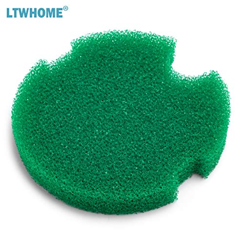 LTWHOME Compatible Filter Foams Replacement for MEGA Power 6090 Aquarium Filter (Pack of 12)