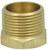 LTWFITTING Brass BSP Pipe Hex Bushing Reducer Fittings 1-Inch Male x 1/2-Inch Female BSPP (Pack of 5)