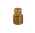 LTWFITTING Brass BSP Pipe Square Head Plug Fittings 1/8-Inch Male BSPP Air Fuel Water Boat (Pack of 1300)