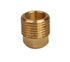 LTWFITTING Brass BSP Pipe Square Head Plug Fittings 1/2-Inch Male BSPP Air Fuel Water Boat (Pack of 400)