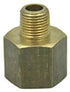 LTWFITTING Brass Pipe 3/8 Female x 1/8 Male BSP Adapter Fuel Gas Air (Pack of 600)