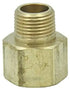 LTWFITTING Brass Pipe 1/2-Inch Female x 3/8-Inch Male BSP Adapter Fuel Gas Air (Pack of 5)