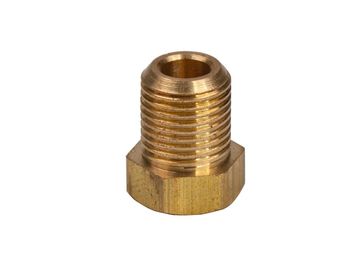 LTWFITTING Brass BSP Pipe Hex Head Plug Fittings 1/8-Inch Male BSPP Air Fuel Water Boat (Pack of 25)