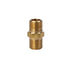 LTWFITTING Brass BSP Pipe Hex Nipple Fitting 1/4-Inch Male BSPP Air Fuel Water (Pack of 600)