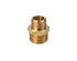 LTWFITTING Brass BSP Pipe Hex Reducing Nipple Fitting 1-Inch x 3/4-Inch Male BSPP (Pack of 5)
