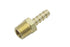 LTWFITTING Brass BSP Barbed Fitting Coupler/Connector 1/4 Male BSPP x 1/4(6mm) Hose Barb Fuel Gas Water (Pack of 25)