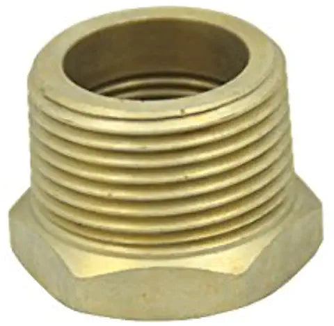 LTWFITTING Brass Pipe Hex Bushing Reducer Fittings 1-Inch Male BSPT x 3/4-Inch Female BSPP (Pack of 150)