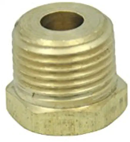 LTWFITTING Brass Pipe Hex Bushing Reducer Fittings 1/2-Inch Male BSPT x 1/8-Inch Female BSPP (Pack of 250)