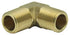 LTWFITTING Brass Pipe Male 90 Deg Elbow Fitting 1/2-Inch BSPT Water Fuel (Pack of 5)