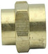 LTWFITTING Brass Pipe Fitting 3/4-Inch x 1/2-Inch Female BSPT Reducing Coupling Water Boat (Pack of 5)