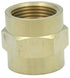 LTWFITTING Brass Pipe Fitting 3/4-Inch Female BSPT Coupling Water Boat (Pack of 5)