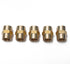 LTWFITTING Brass Pipe Fitting 1/4-Inch Female BSPT Coupling Water Boat (Pack of 700)