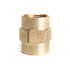 LTWFITTING Brass Pipe Fitting 1/2-Inch Female BSPT Coupling Water Boat (Pack of 25)