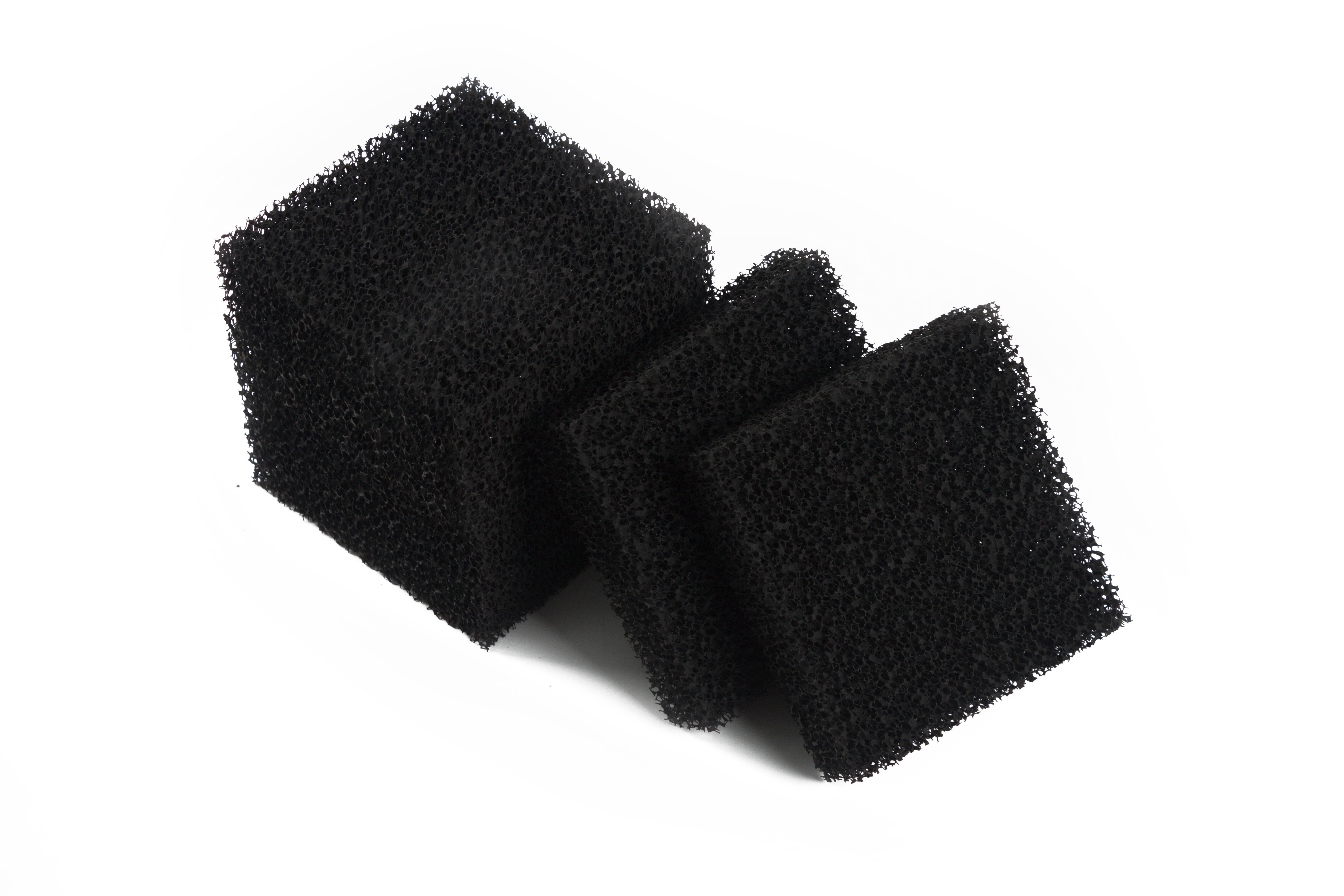 LTWHOME Carbon Foam Filter Pads Fish Tanks Fit for Juwel Compact (Pack of 6)