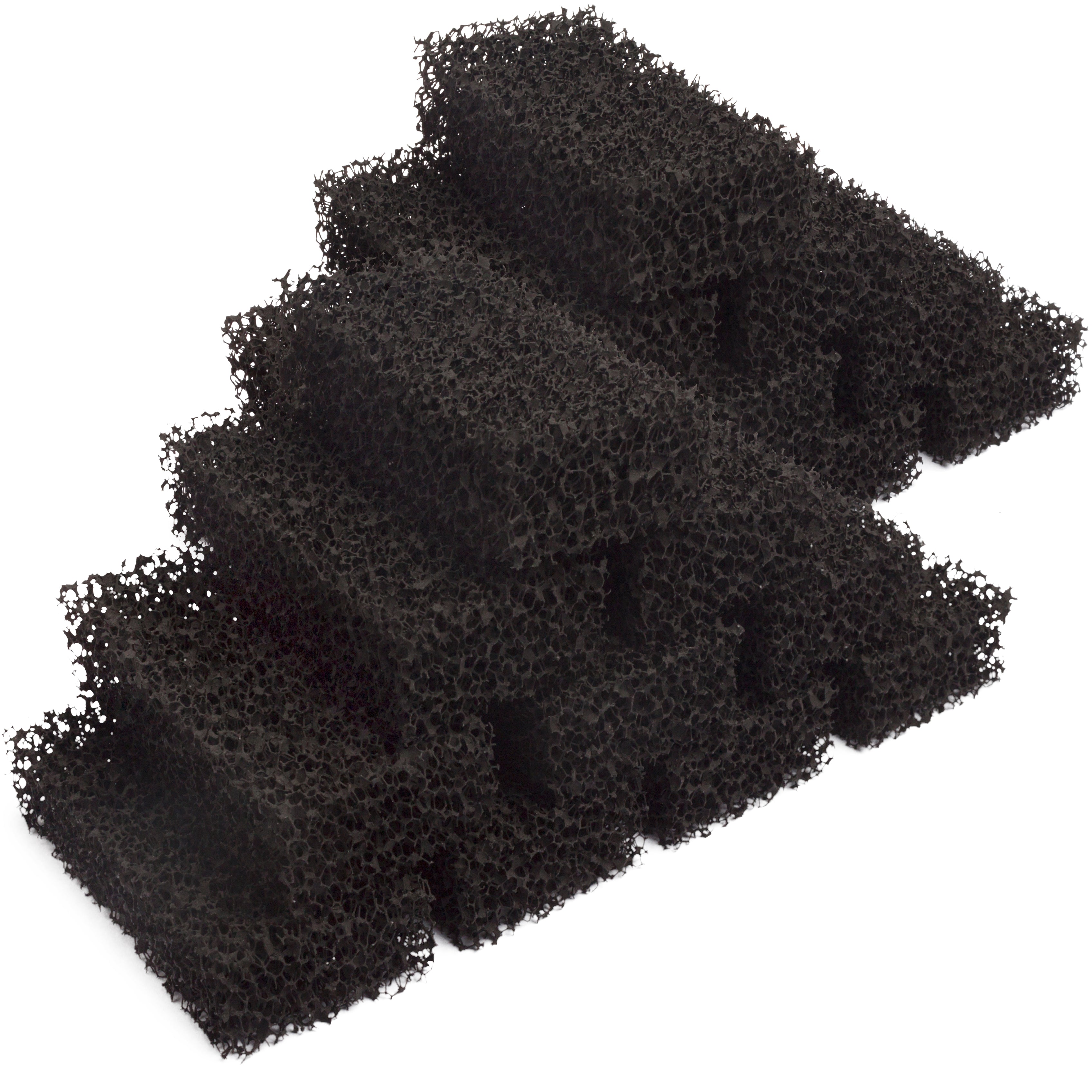 LTWHOME Replacment Carbon Foam Filter Pads Fish Tank Media Fits for Juwel Compact Super Filters/S (Pack of 20)