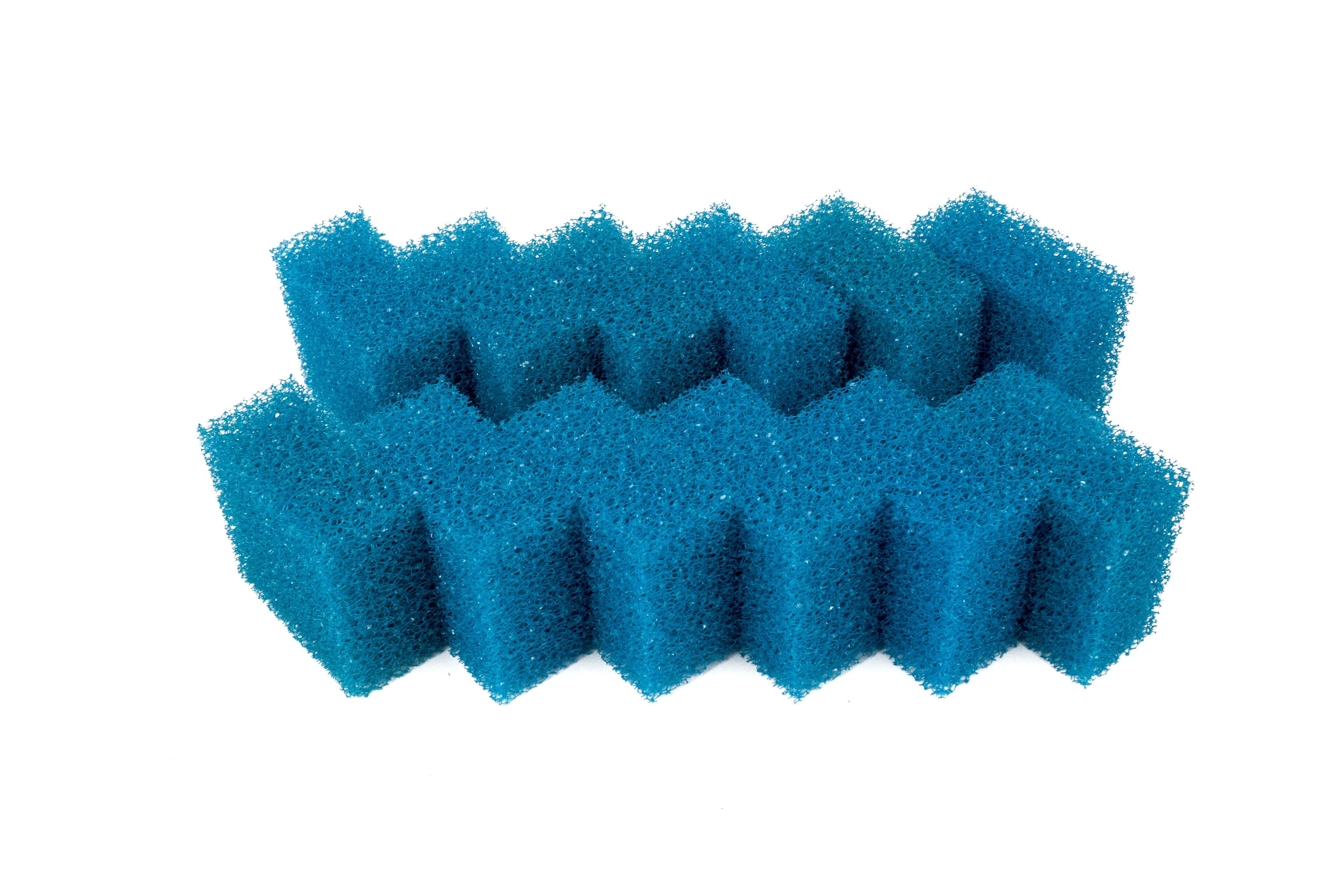 LTWHOME Course Foam Filter Pads Fish Tanks Fit for Juwel Compact (Pack of 12)