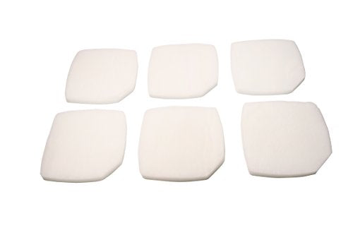 LTWHOME Replacement Fine Filter Pads Set Compatible with Professional 3e 2076/2078/450/700/600T(Pack of 6)