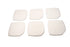 LTWHOME Replacement Fine Filter Pads Set Compatible with Professional 3e 2076/2078/450/700/600T(Pack of 6)