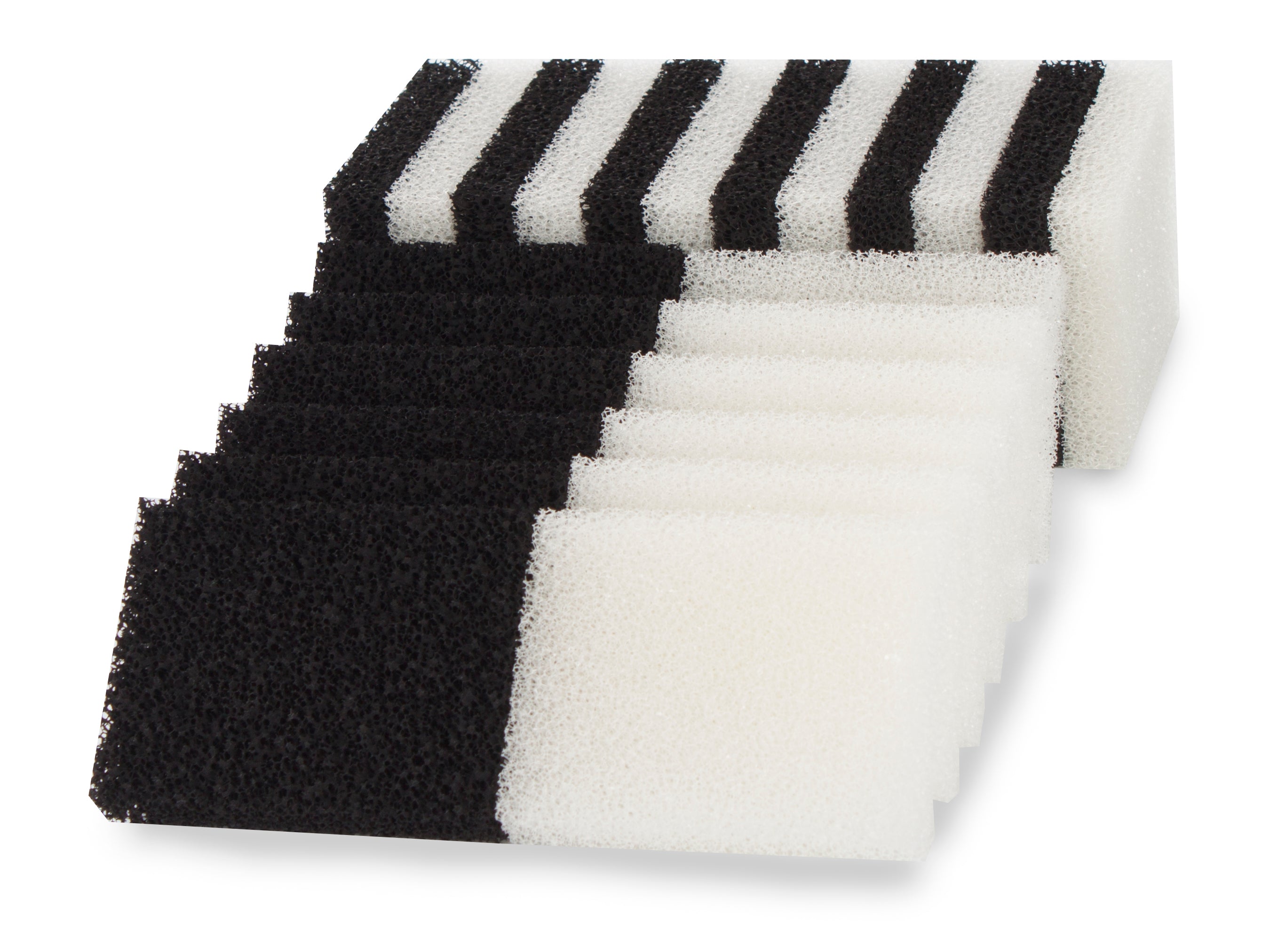 LTWHOME Compatible Foam Filters and Carbon Filters Set Suitable for Interpet PF2 Internal Filter(Pack of 24)