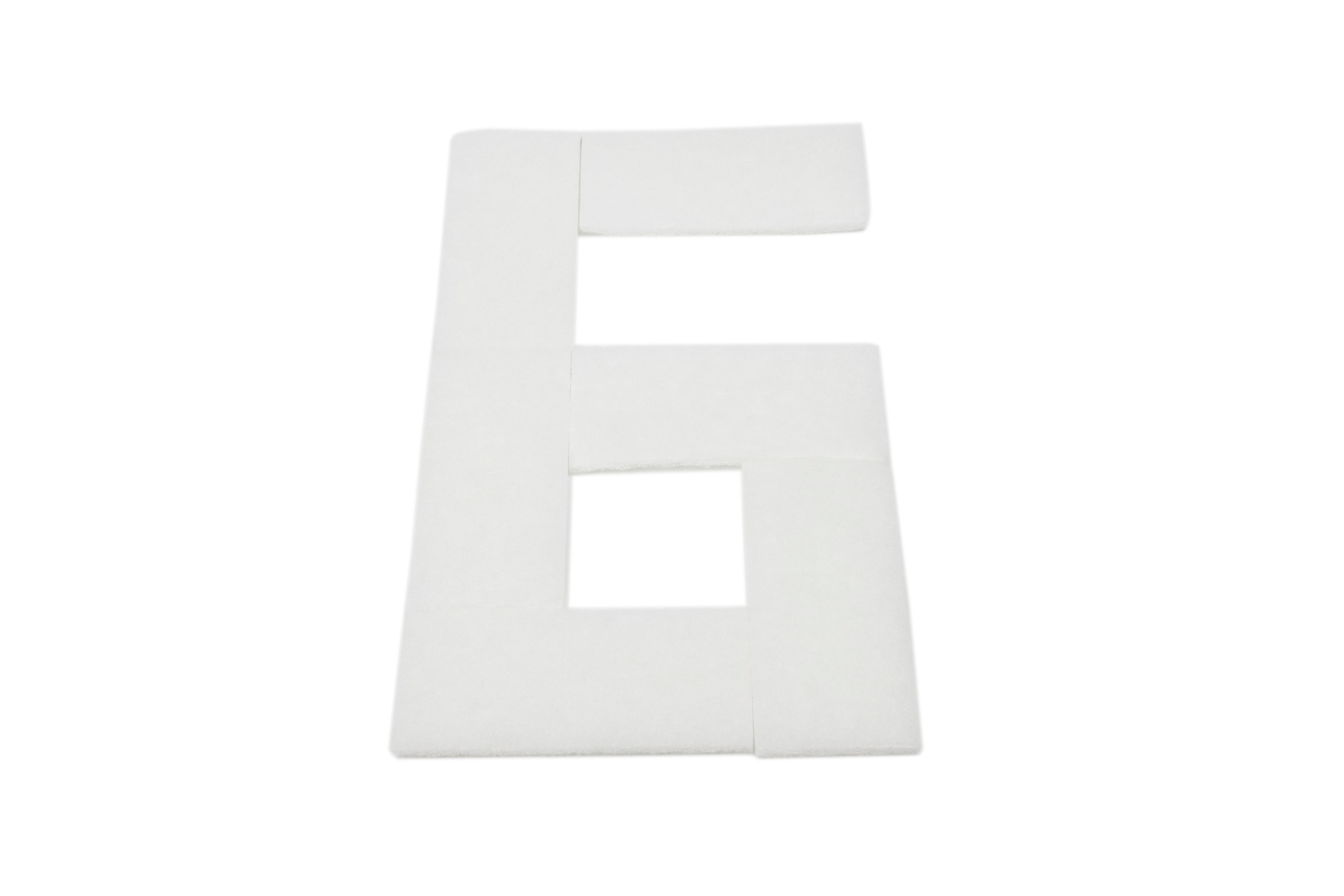 LTWHOME Compatible Polyester Filter Pad Non but Suitable for Fluval U2 Filter (Pack of 6)