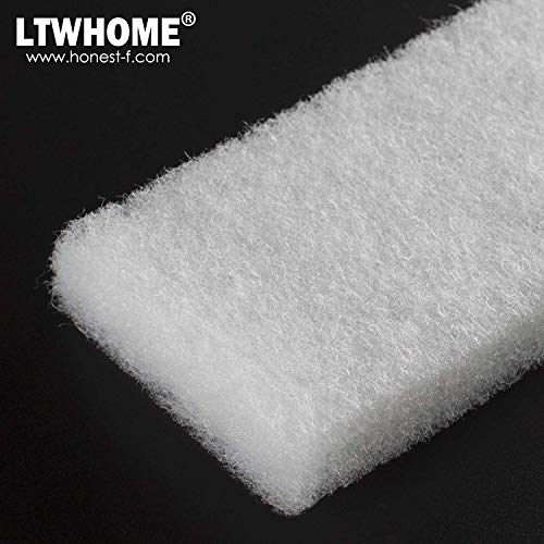 LTWHOME Compatible Polyester Filter Pad Non but Suitable for Fluval U3 Filter (Pack of 200)