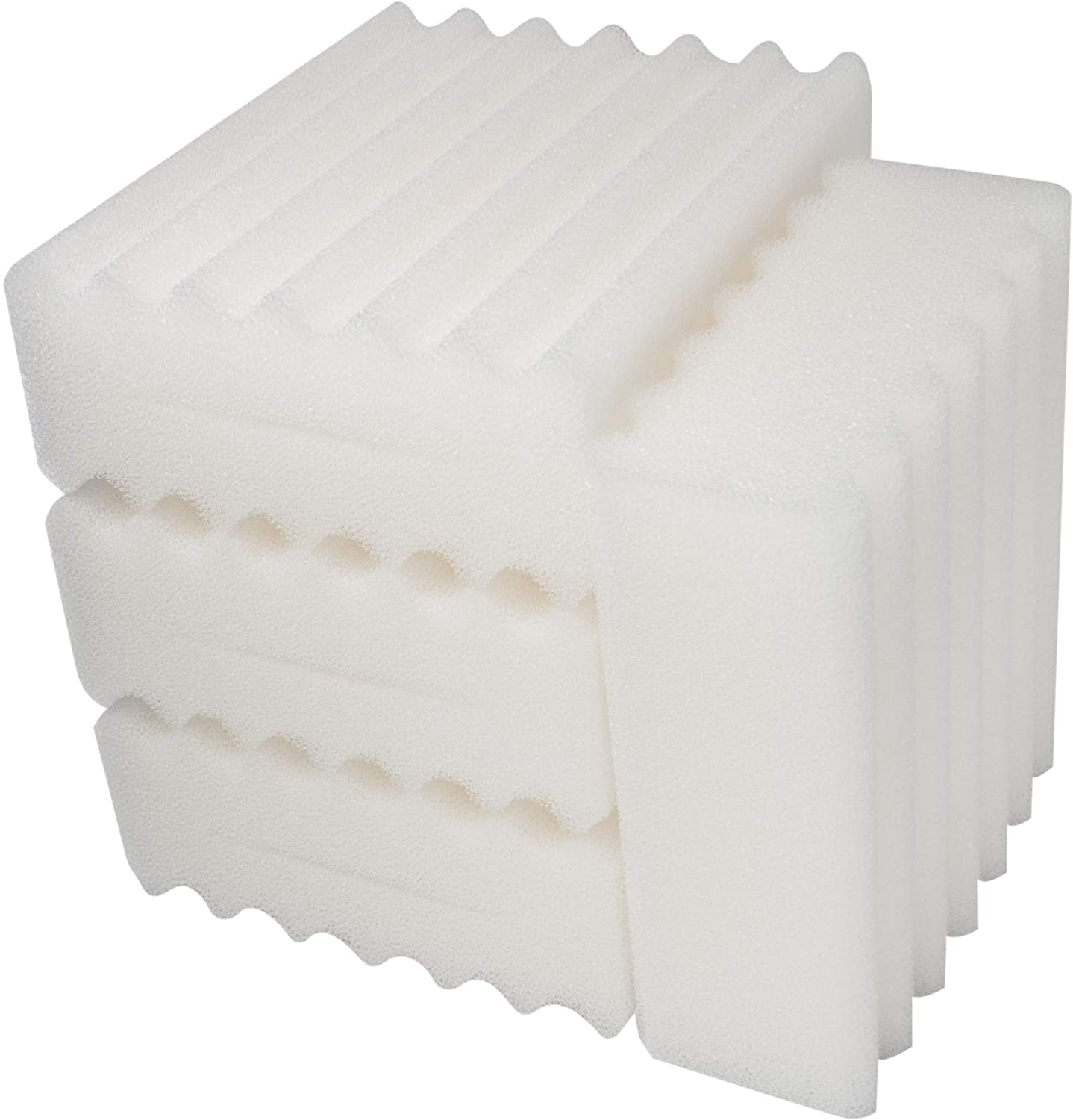 LTWHOME Replacement Fine Foam Filter Sponges Fit for SunSun CBF-350 Bio-Pond Filter (Pack of 4)