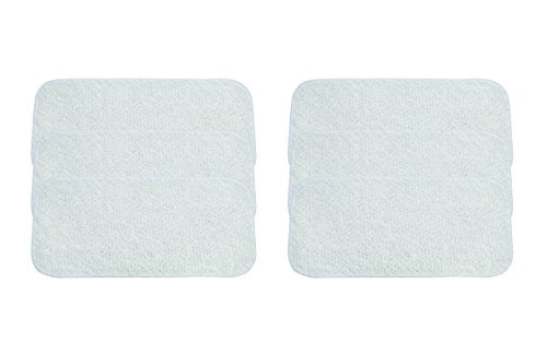 LTWHOME Microfiber Cleaning Pads Fit for Sienna Luna Steam Mop SSM-3006 (Pack of 6)