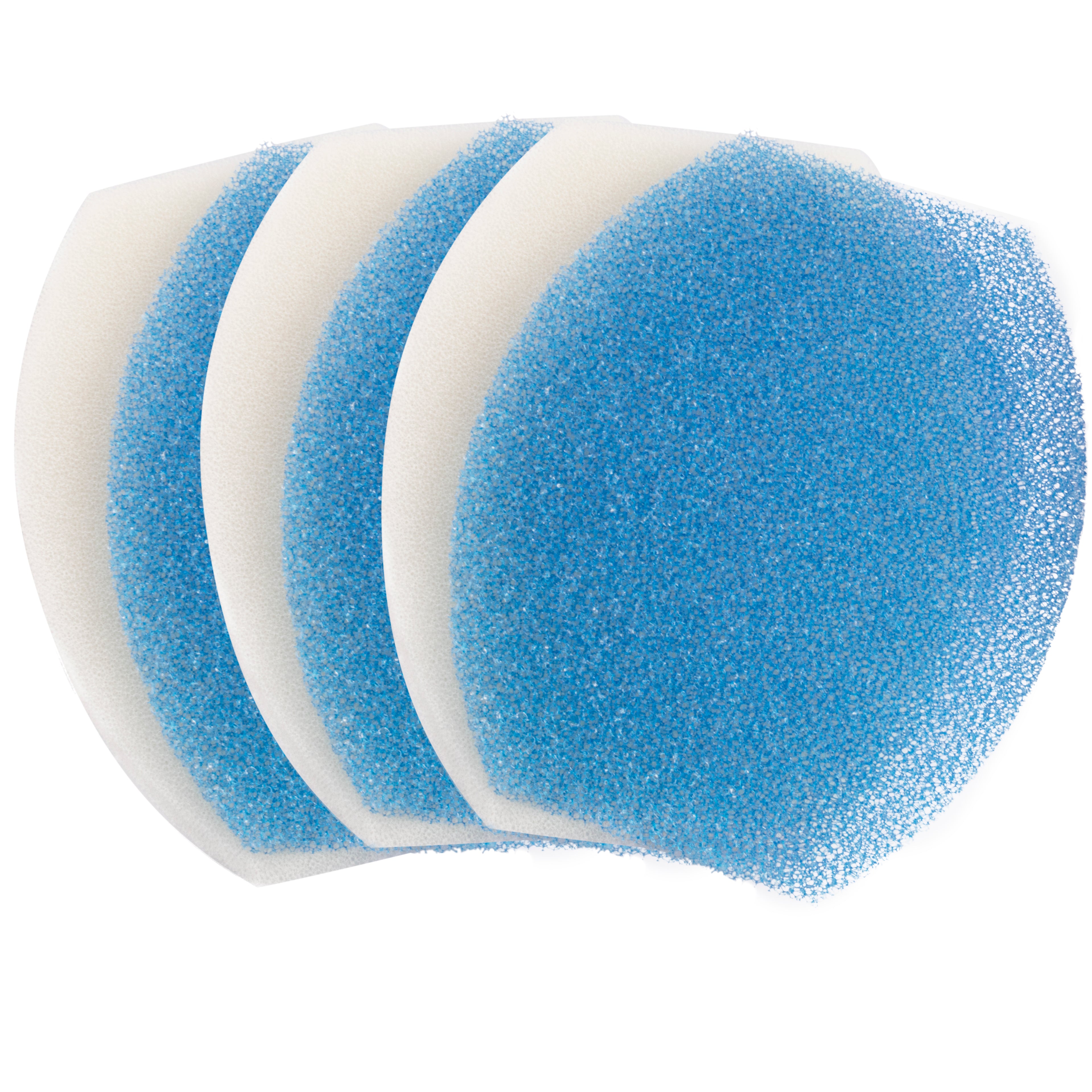 LTWHOME Coarse and Medium Foam Pads Set Fits for Blagdon Affinity Inpond (Pack of 3 Sets)