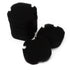 LTWHOME Black Fine Foam Filter FIt for AquaManta EFX 200 External Filter (Pack of 12)