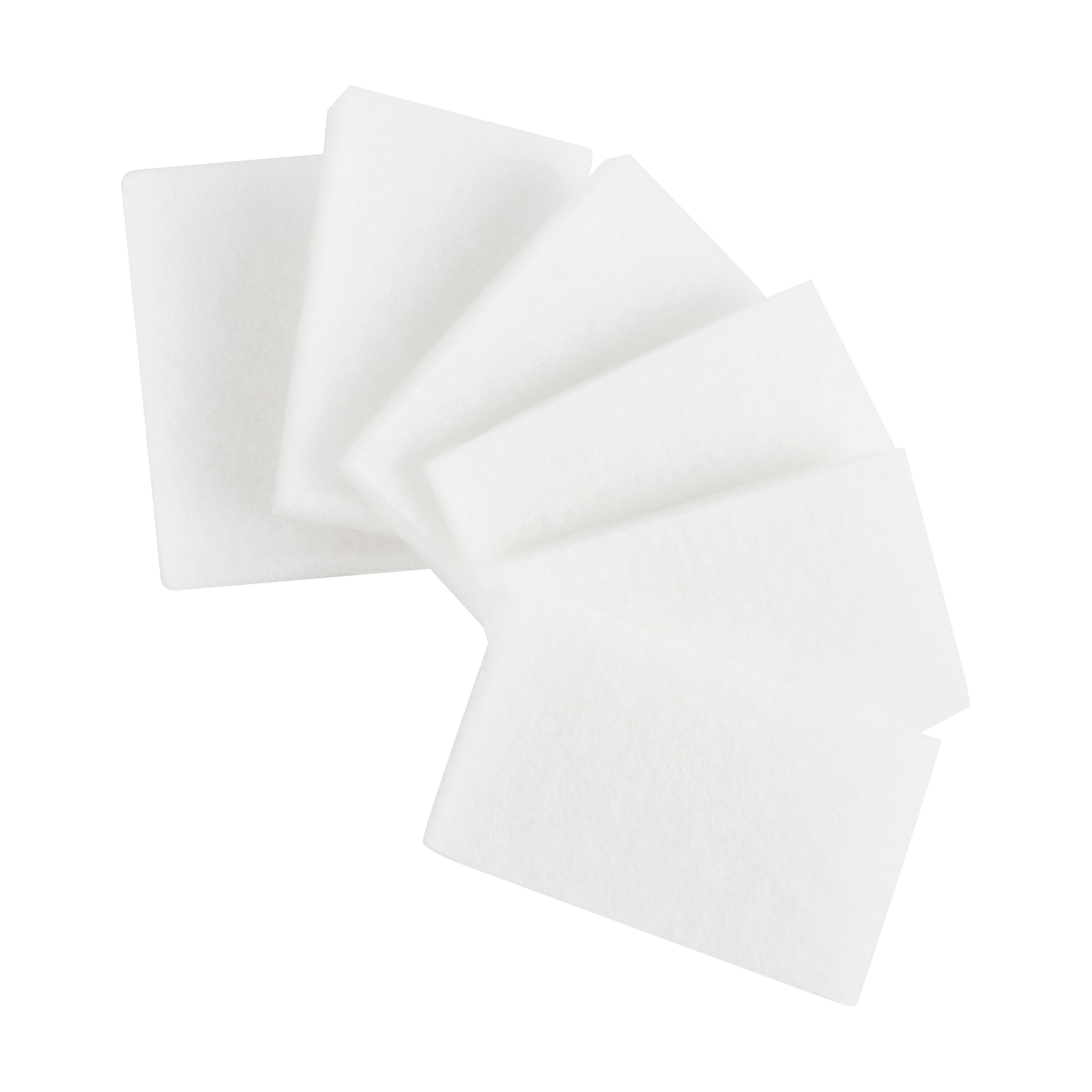 LTWHOME Compatible Polyester Filter Pad Non Suitable for Fluval 2 Plus + Filter (Pack of 6)