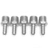 LTWFITTING Stainless Steel 316 Barbed Fitting Connector 3/8-Inch Male BSPT x 5/16-Inch(8mm) Hose Barb Fuel Gas (Pack of 5)