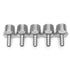 LTWFITTING Stainless Steel 316 Barbed Fitting Connector 1/2-Inch Male BSPT x 5/16-Inch(8mm) Hose Barb Fuel Gas (Pack of 5)