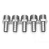 LTWFITTING Stainless Steel 316 Barbed Fitting Connector 1/2-Inch Male BSPT x 1/2-Inch(12mm) Hose Barb Fuel Gas Air (Pack of 5)