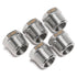 LTWFITTING Stainless Steel 316 Pipe Hex Head Plug Fitting 1/2-Inch Male BSPT Air Fuel Boat (Pack of 5)